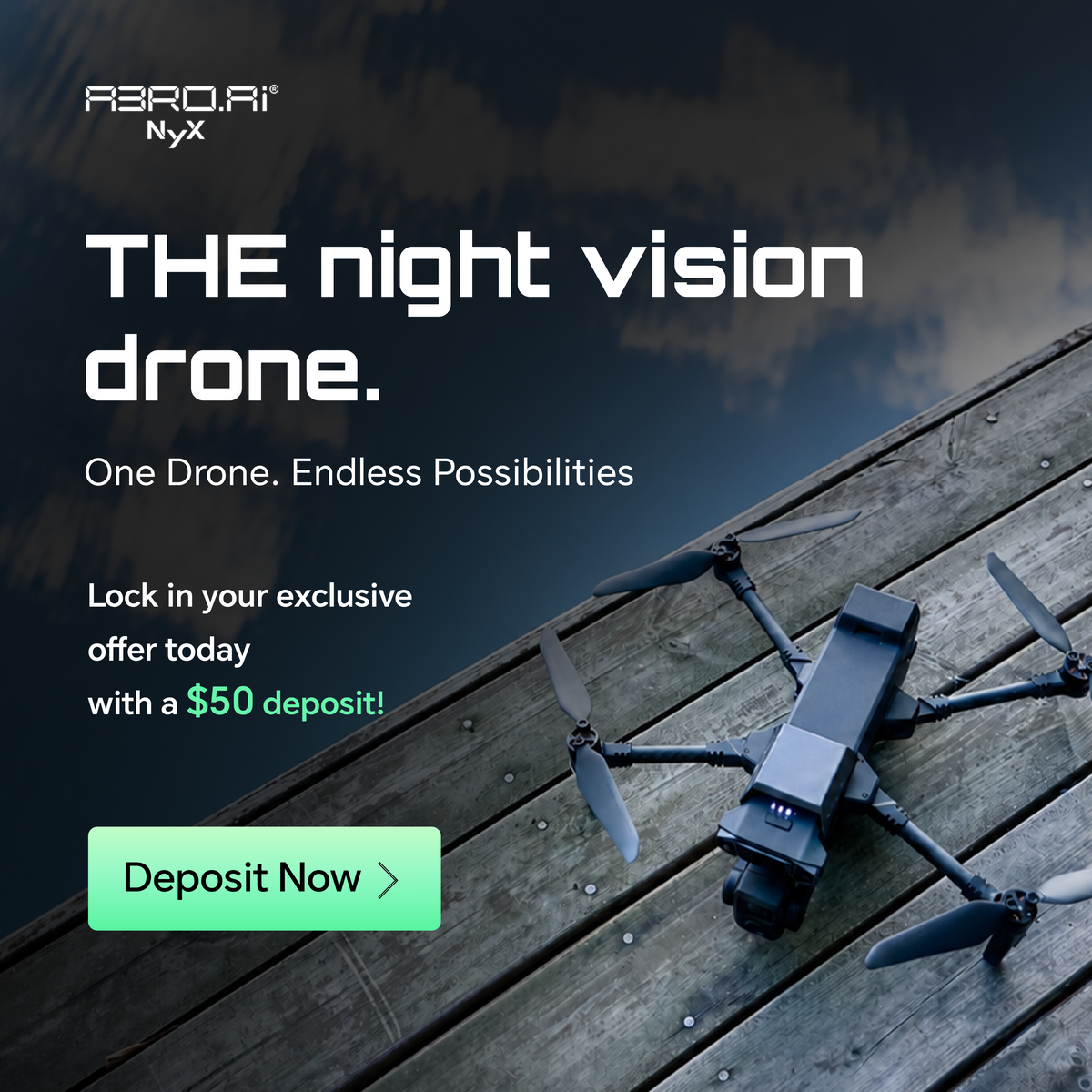 A3RO.AI NyX | Deposit $50, get $150 in VIP rebates
